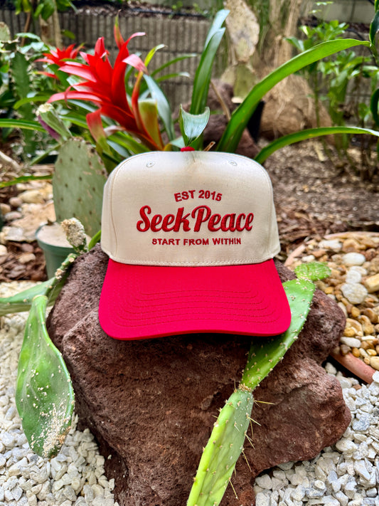 Red "Start From Within" Hat